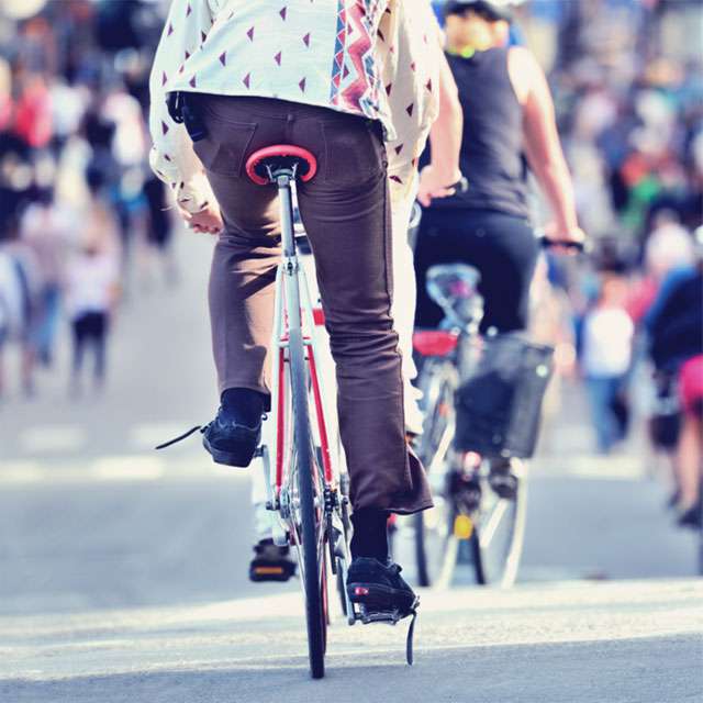 Laurent&Clark vie urbaine moderne vélo central accessible